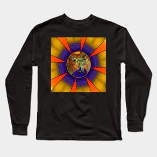 Royal Mystery with Sunset Long Sleeve T-Shirt